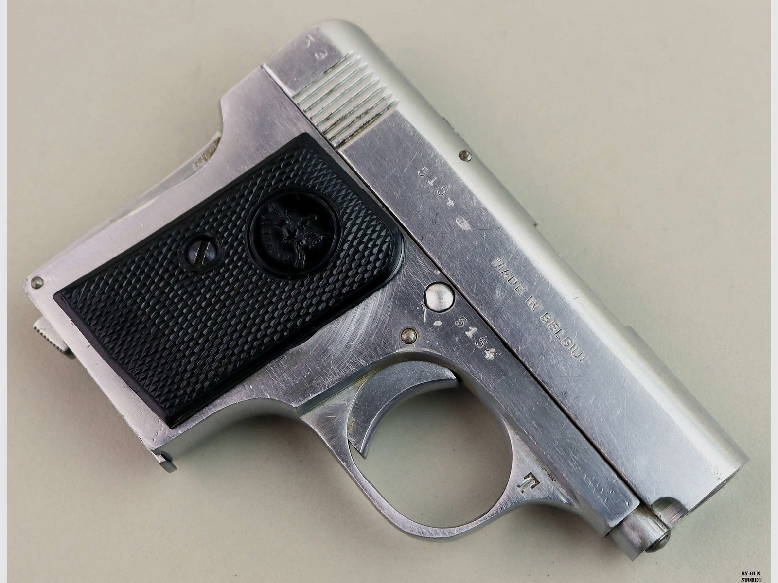 Pistola Anciens Etablissements Pieper cal. 6,35 mm matr. 5154, immagine 4 di 9