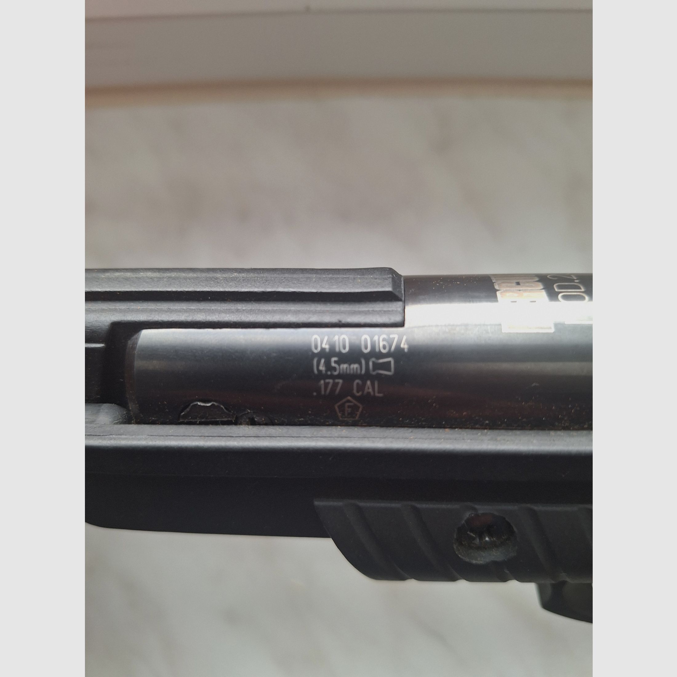 Air pressure pistol Mercury Mod. 25 cal. 4.5mm