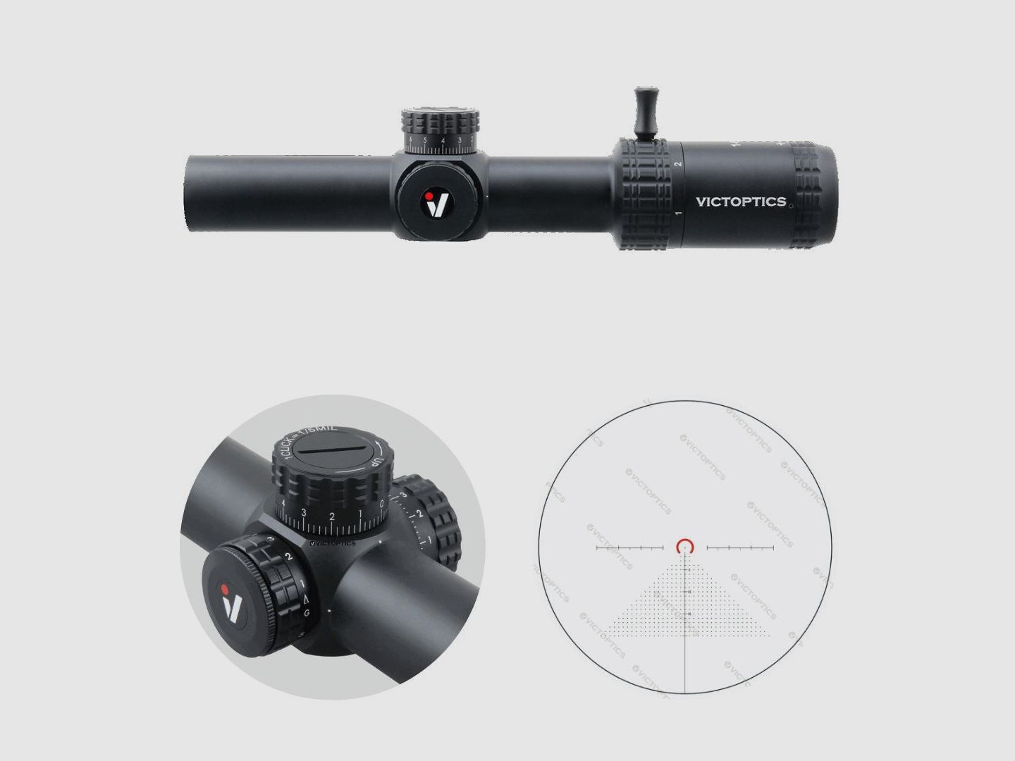 Victoptics OPSL22 S6 1-6×24 – 11mm Dovetail