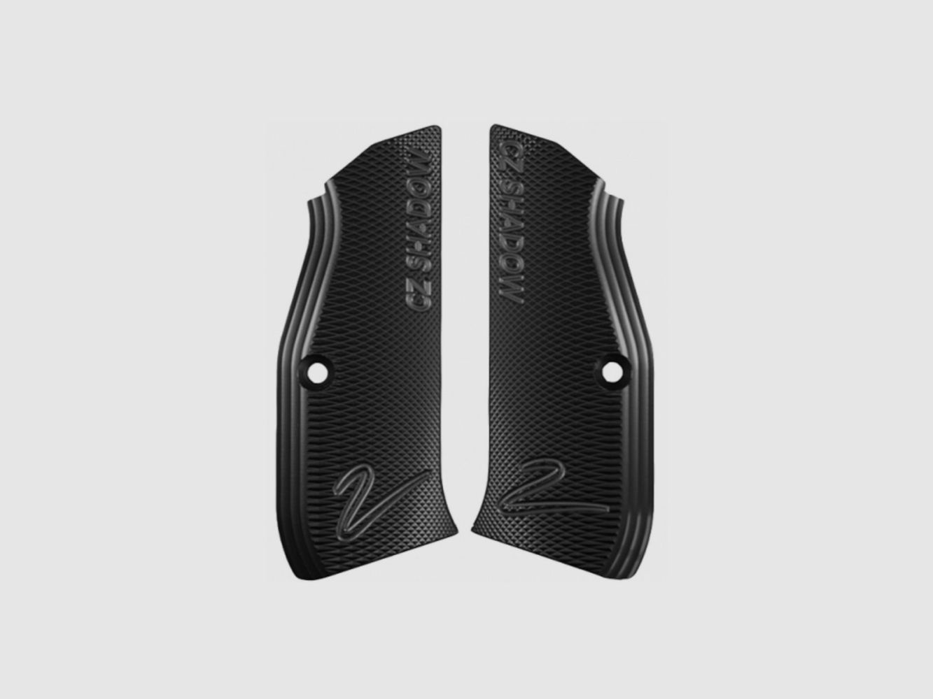 CZ ALU GRIP SCALES SHADOW 2 Black