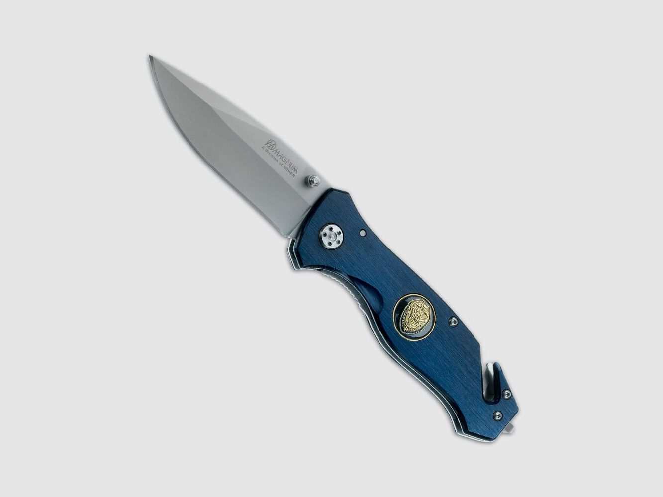 Coltello da salvataggio Magnum di Böker frantumatore di vetro tagliacinture