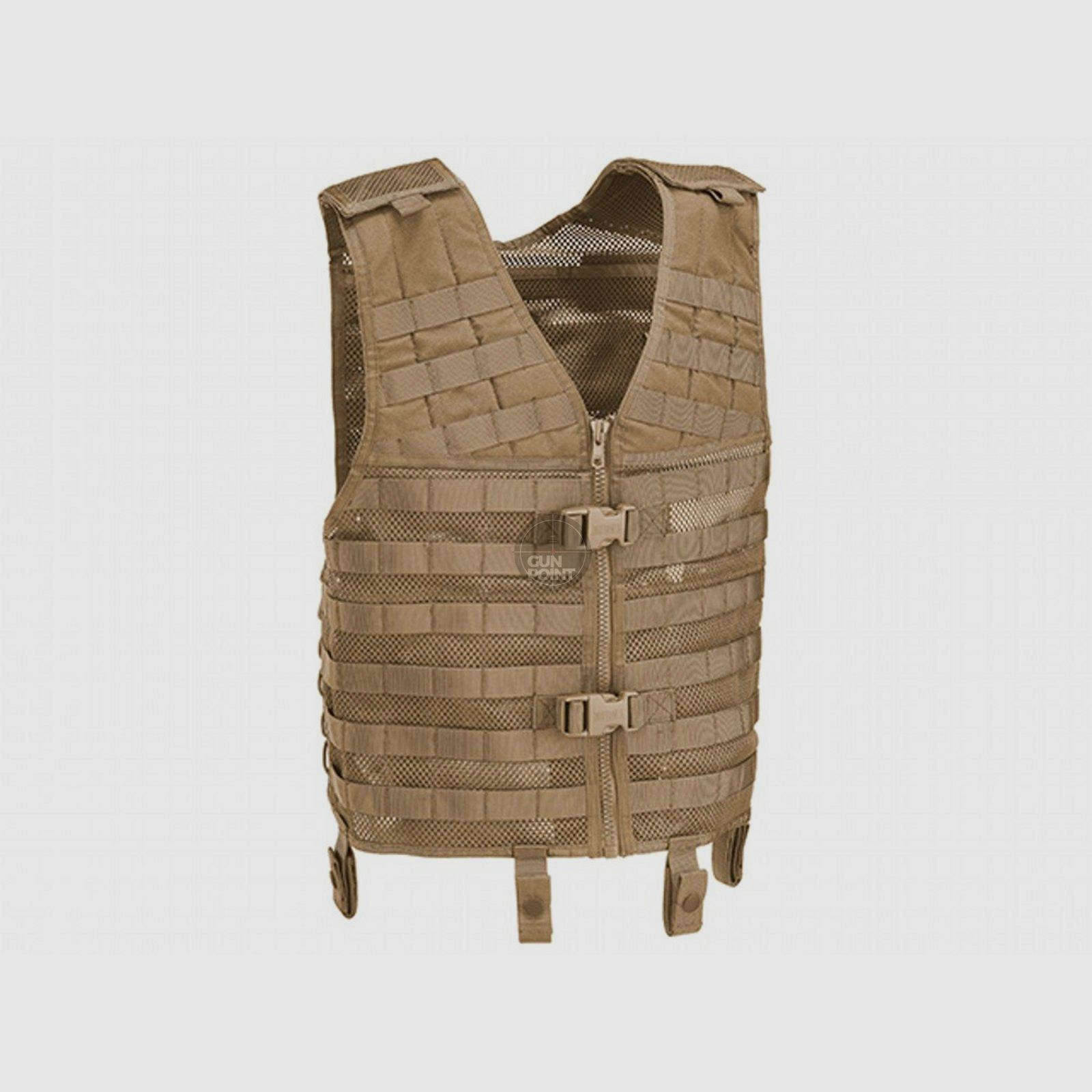 Defcon 5 Tactical Molle Vest Coyote TAN