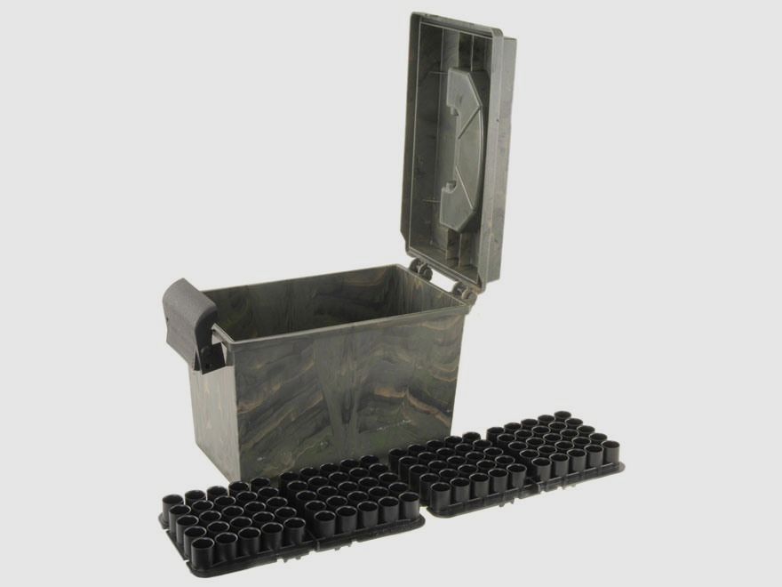 MTM Schrotpatronenbox SD-100-20-09 wild camo für 100 Schrotpatronen .20