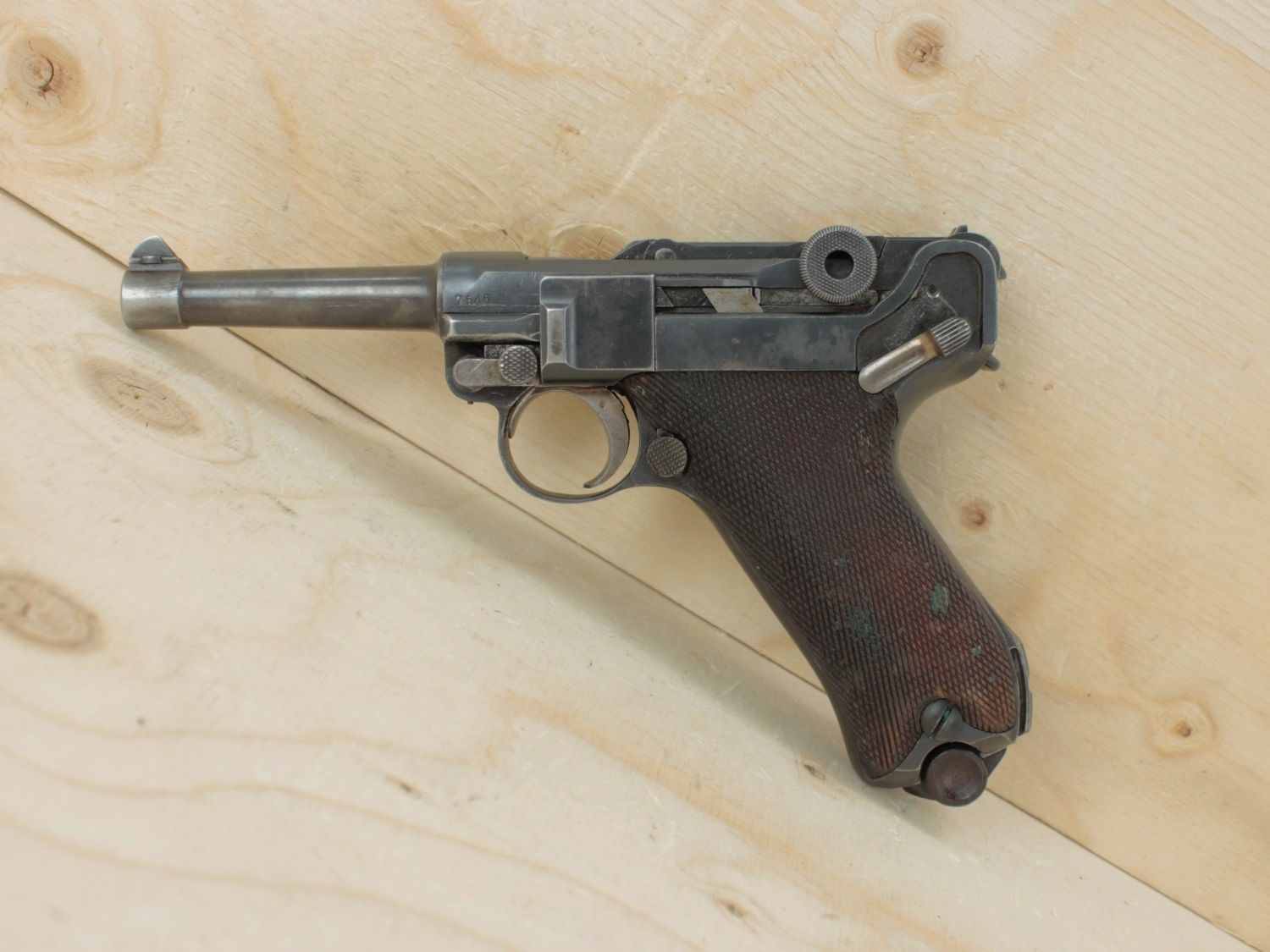 Selbstladepistole P08 Kal. 7,65 Luger mit 8-Schuss-Magazin, Bild 1 von 8