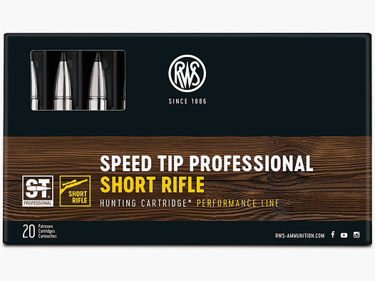 RWS .30-06 Speed Tip Pro Kort Lood 165gr. - 20 St.