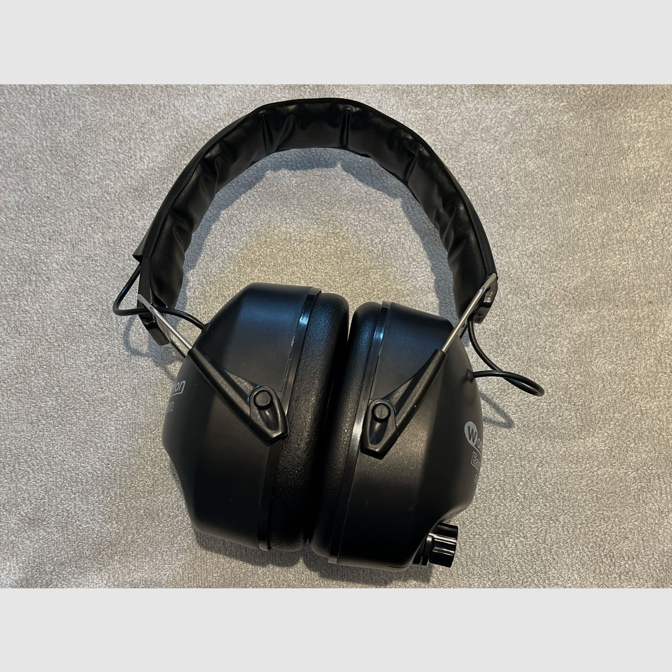 Elektronische gehoorbeschermers Worldconnection GS 2000 zwart