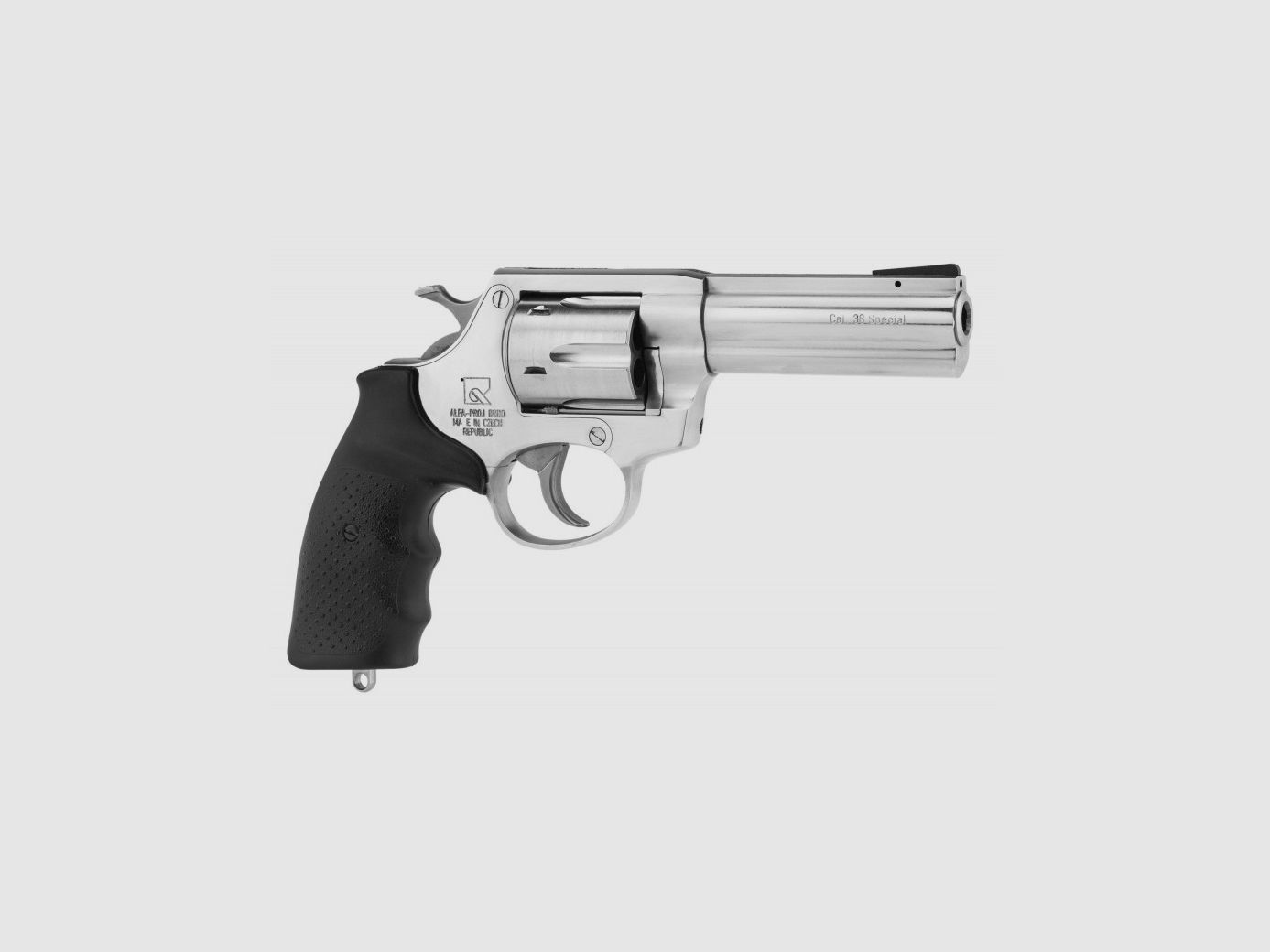 Revolver Alfa-Proj 4 Zoll - Kal. 38 SP Inox