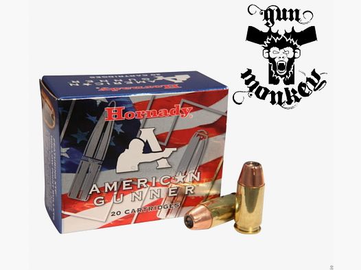 Hornady XTP American Gunner Munition cal. 9x19+P 124gr/8g (1op=25szt) (90224)