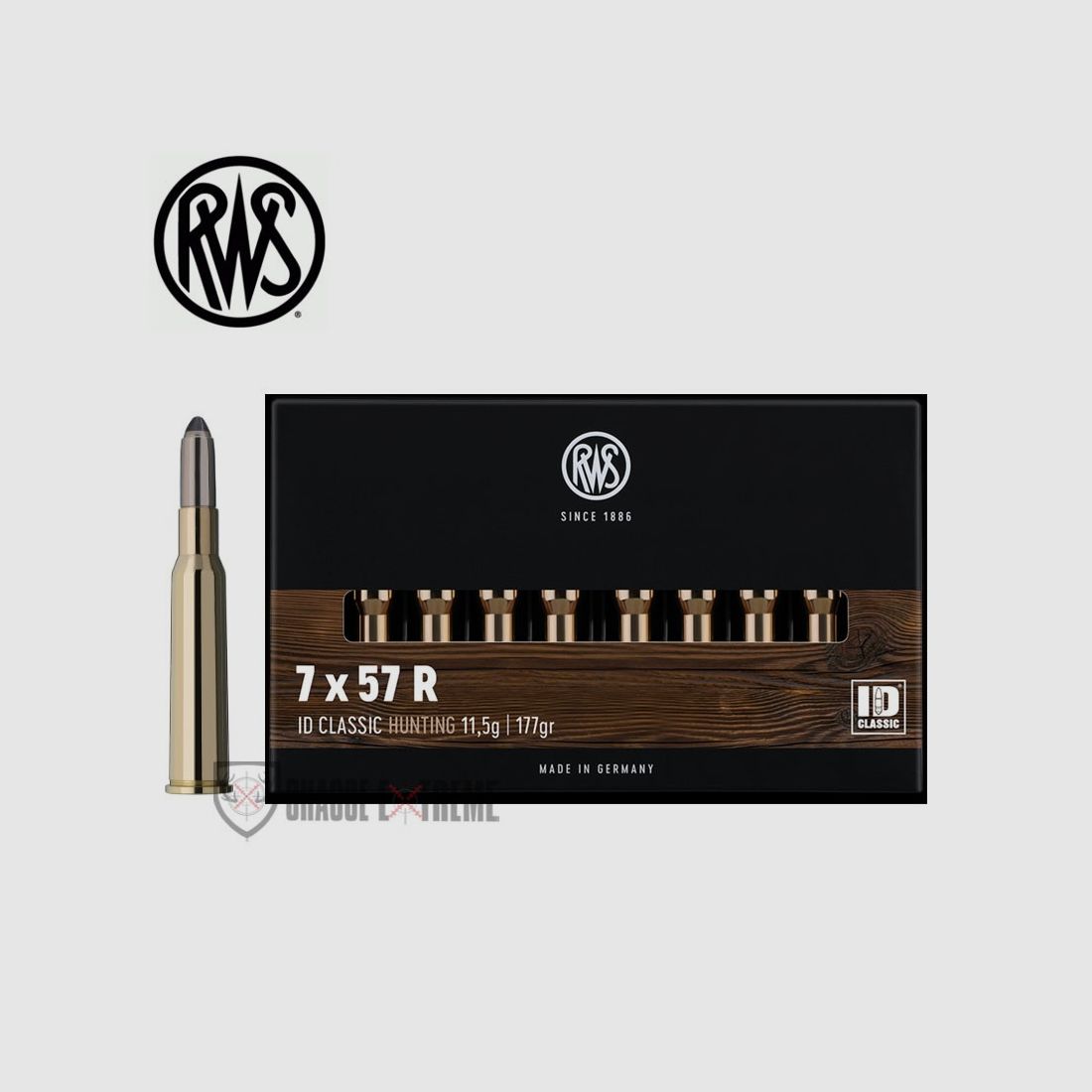 20 Nabojów RWS kal. 7X57R 177gr ID Classic