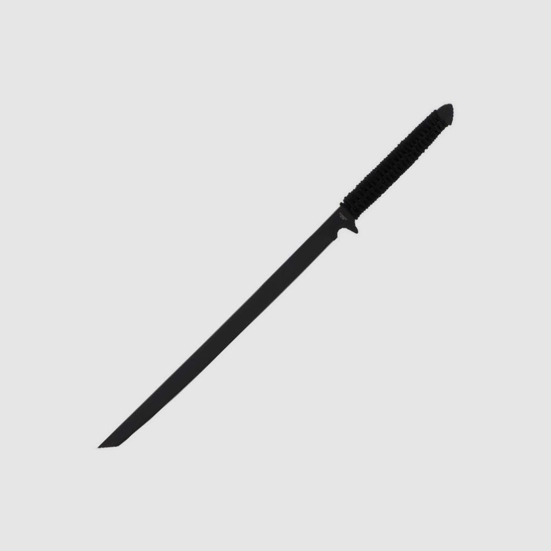 Ninja Schwert mit Kydexscheide  Rückenhalterung schwarz