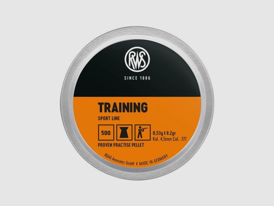 RWS Training Diabolos 500 Stk. Kaliber 4,5mm
