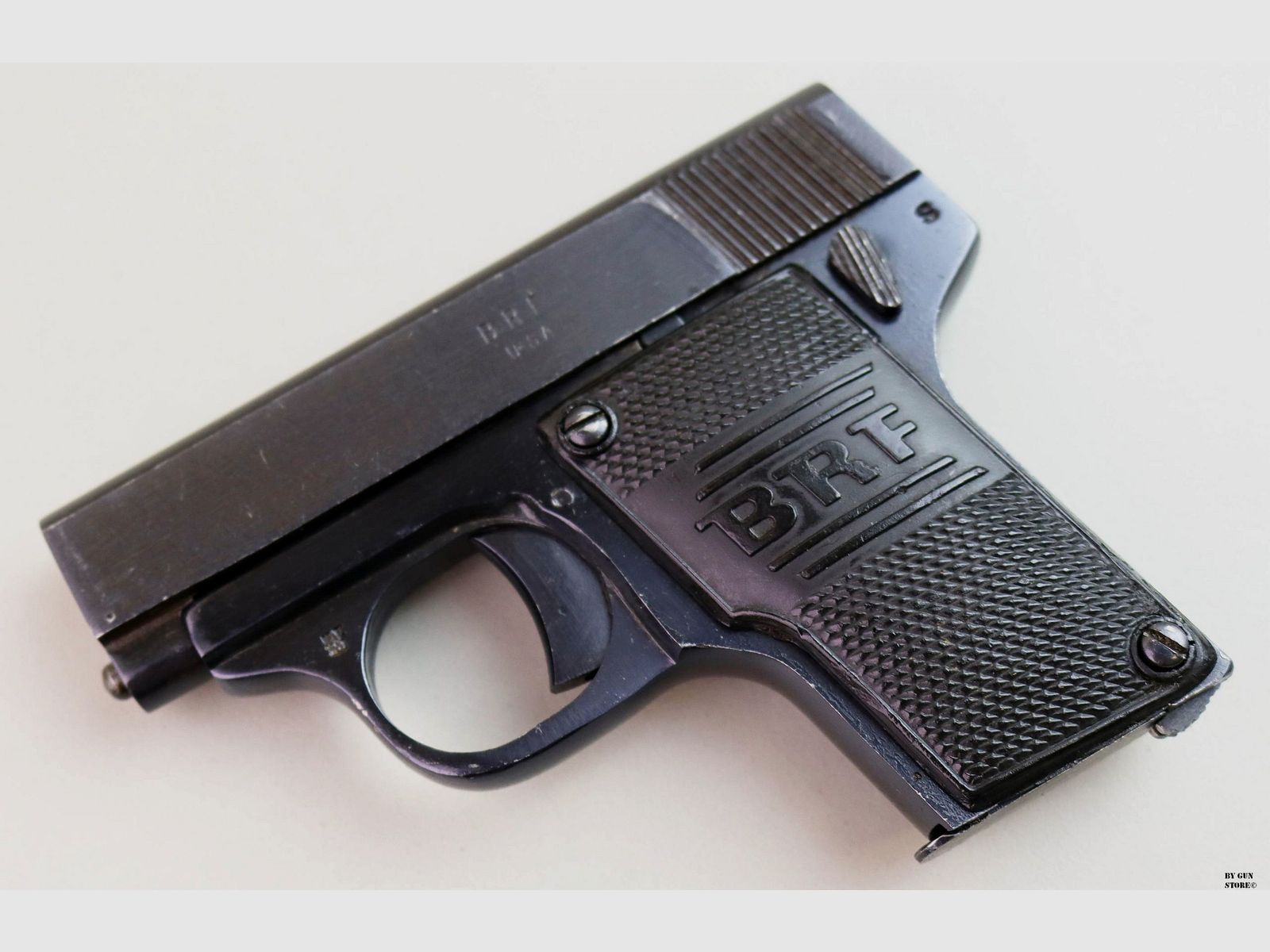 Pistole P.A.F. Pretoria Arms Factory mod. BRF cal. 6,35 matr. A9458, Bild 2 von 11