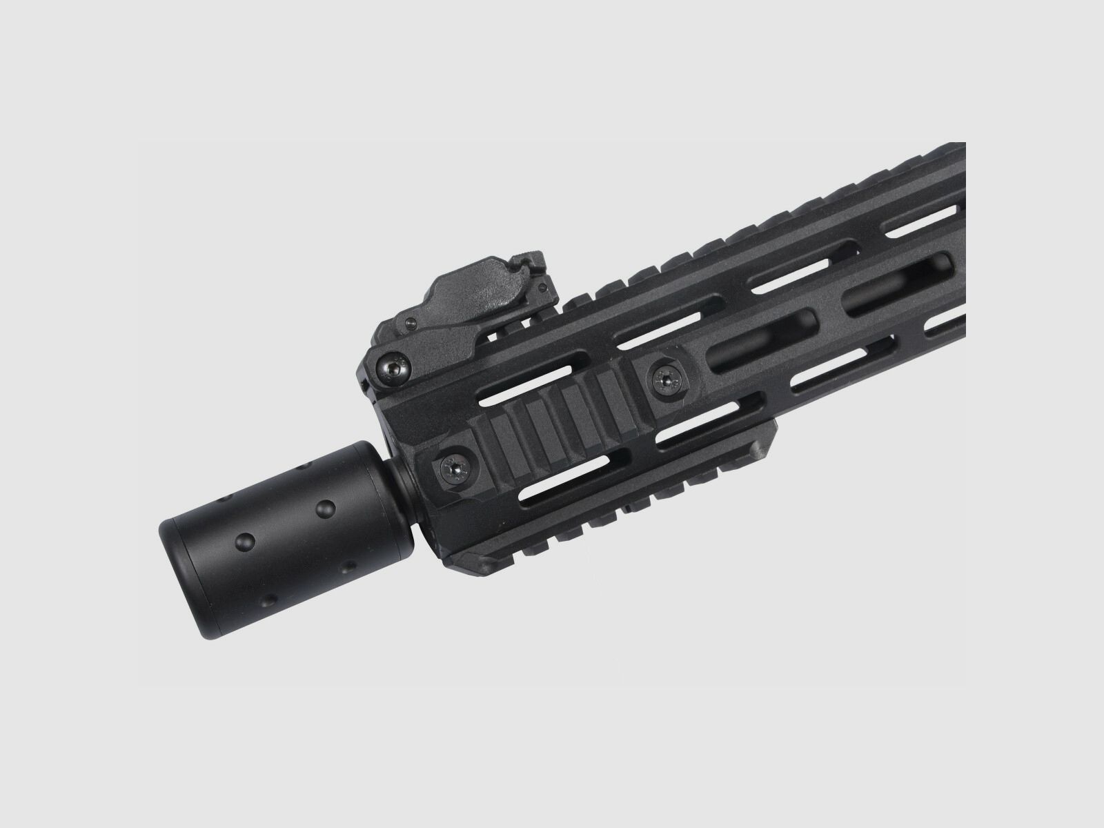 M4 AR15 M-LOK SilentOps 8 Zoll CHARLIE Schwarz S-AEG Airsoft Gewehr Frei ab 18 Jahren | Delta Armory, Bild 5 von 6