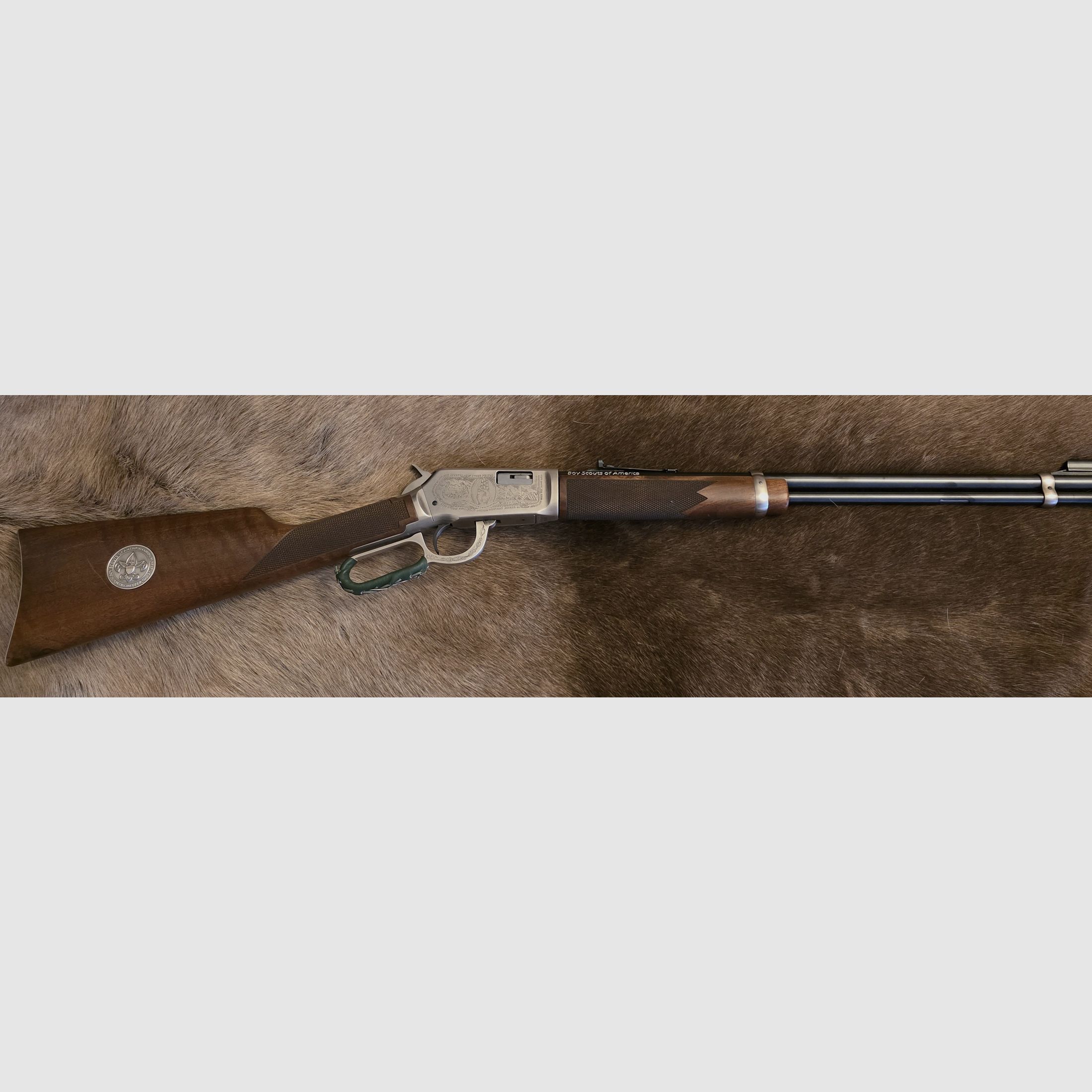 Eine Legende des Wilden Westens zu Verkaufen Winchester 9422 Comemorative Boy Scout