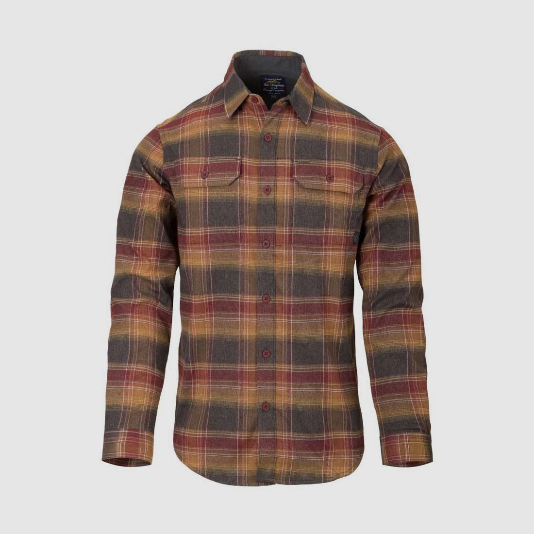 HELIKON-TEX GREYMAN SHIRT AMBER PLAID