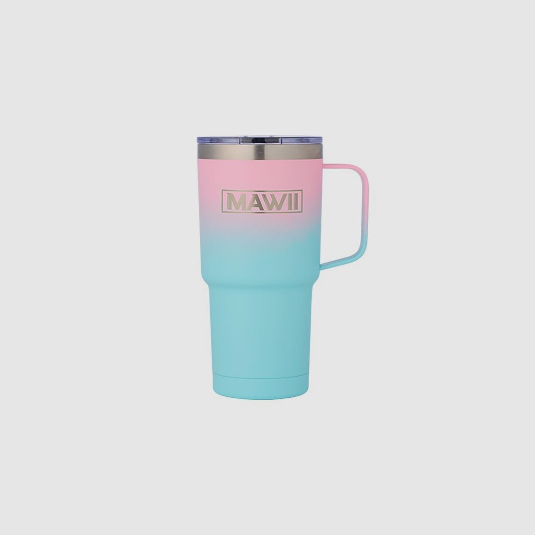 Bicchiere in Acciaio Inossidabile con Manico, 600 ml, Oliva, immagine 9 di 10