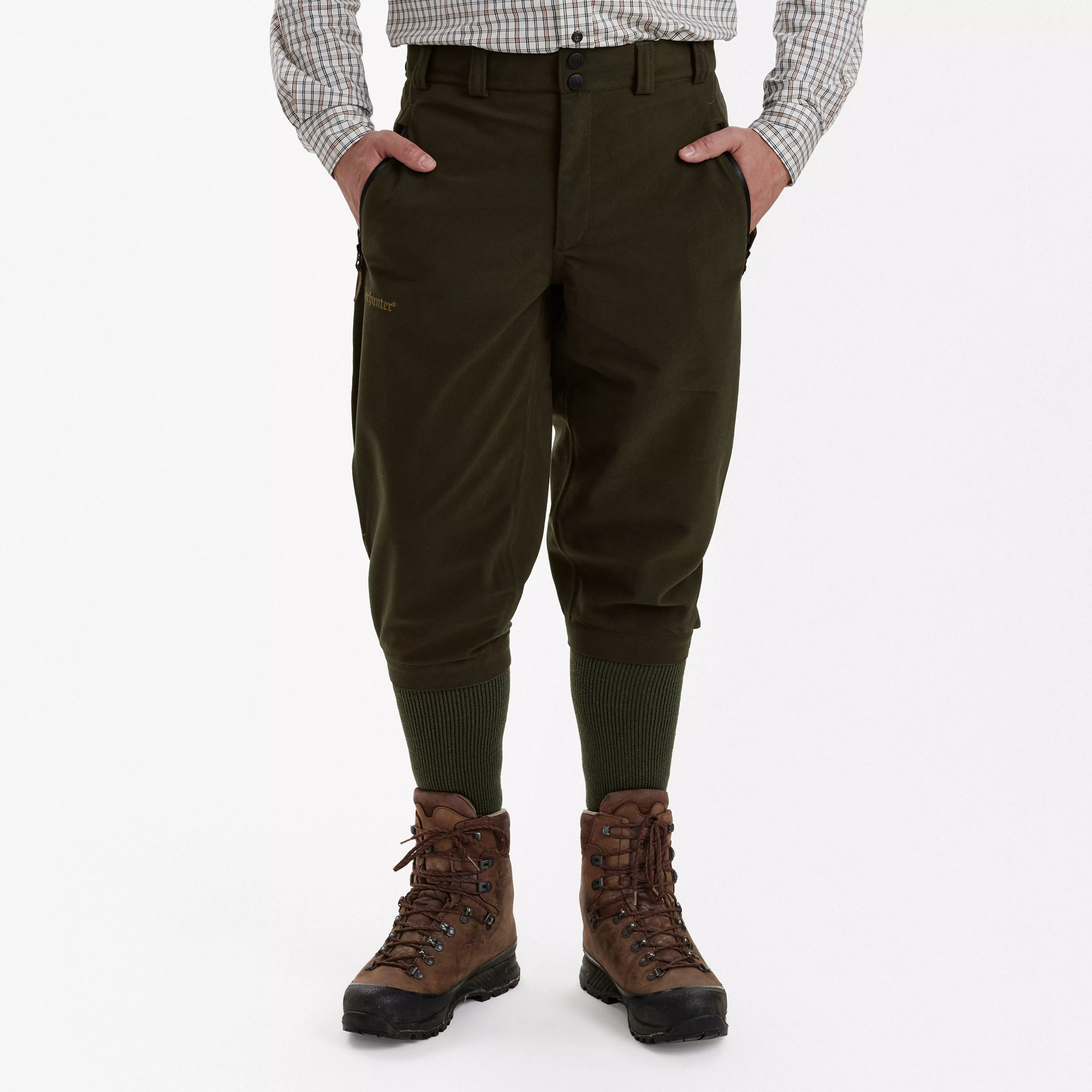 Pro Gamekeeper knee-breeches - Peat
