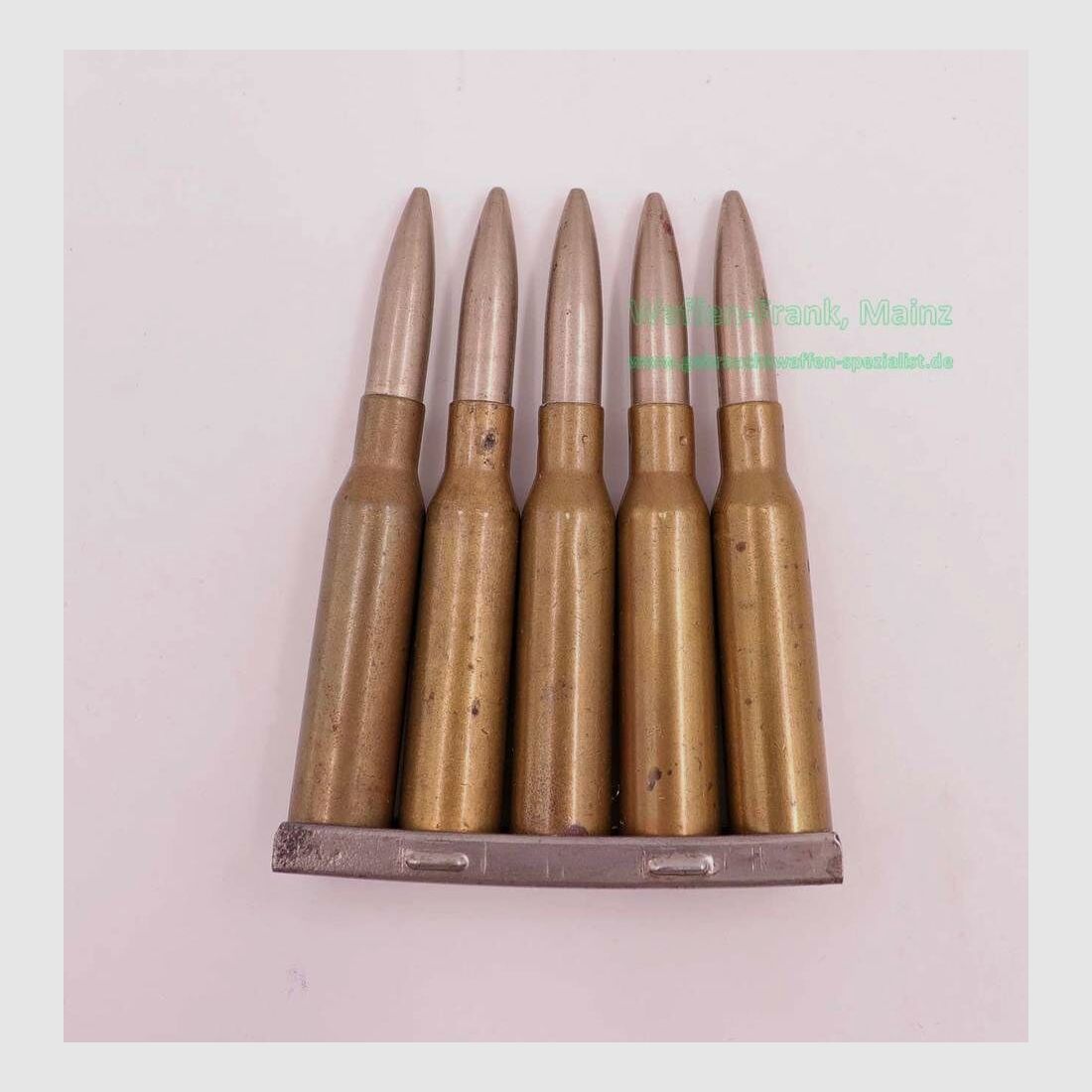 Japanisch unbekannt Büchsenpatronen Laderahmen 6,5x51R Arisake (6,5 Jap)