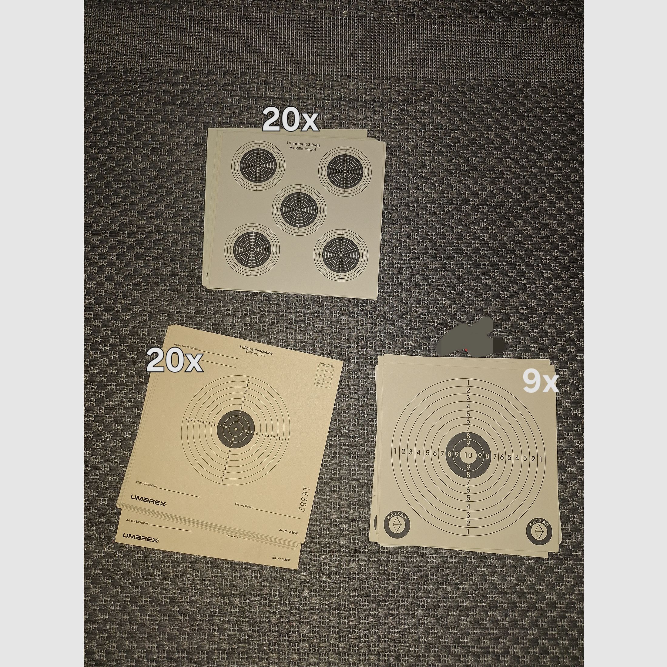 Set d'accessoires pour armes à air comprimé