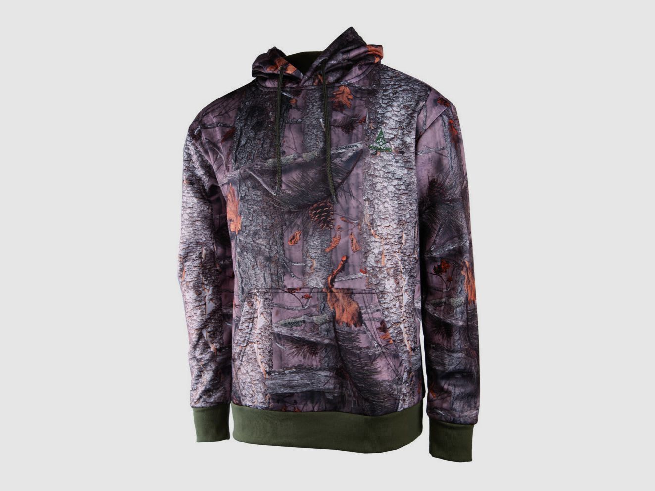 Felpa con cappuccio Camo Forest Treeland