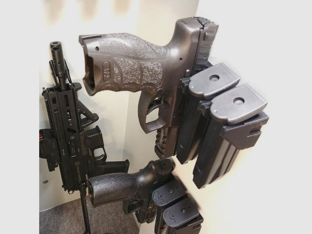 PISTOL HOLDER CZERWONY, zdjęcie 3 z 7