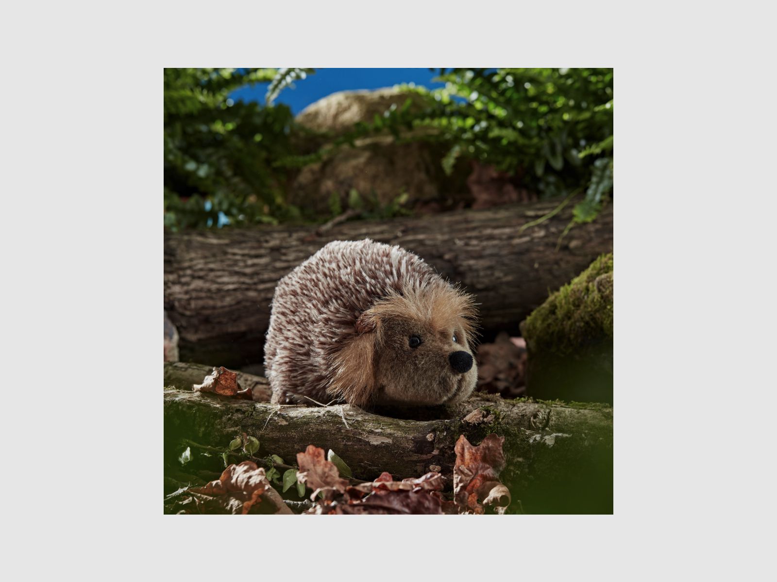 Stuffed animal hedgehog