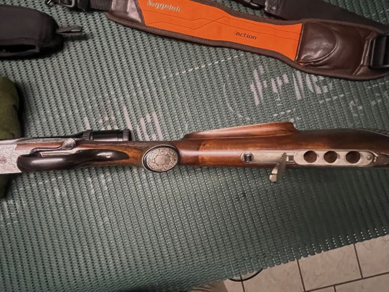 ****Krieghoff Ulm Primus - ZF Zeiss - Seitenschlosse - einzigartige Gravuren - mit Einstecklauf ****