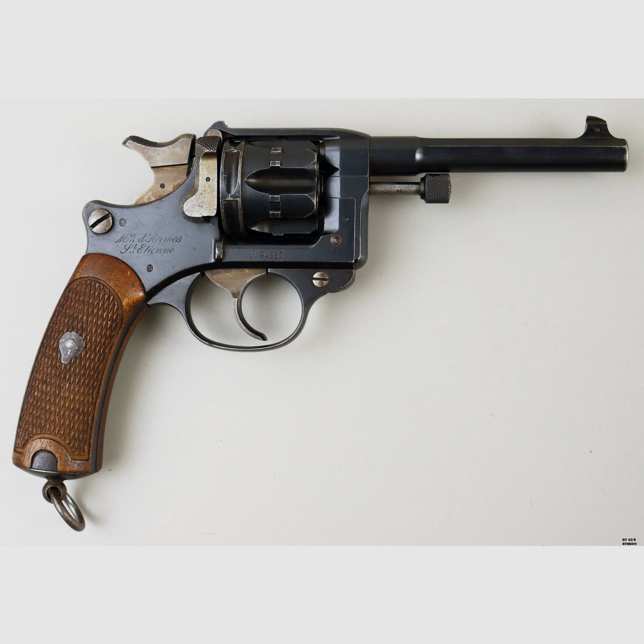 Revolver Saint Etienne mod. 1892 cal. 8 mm Lebel matr. F94857, image 3 sur 14
