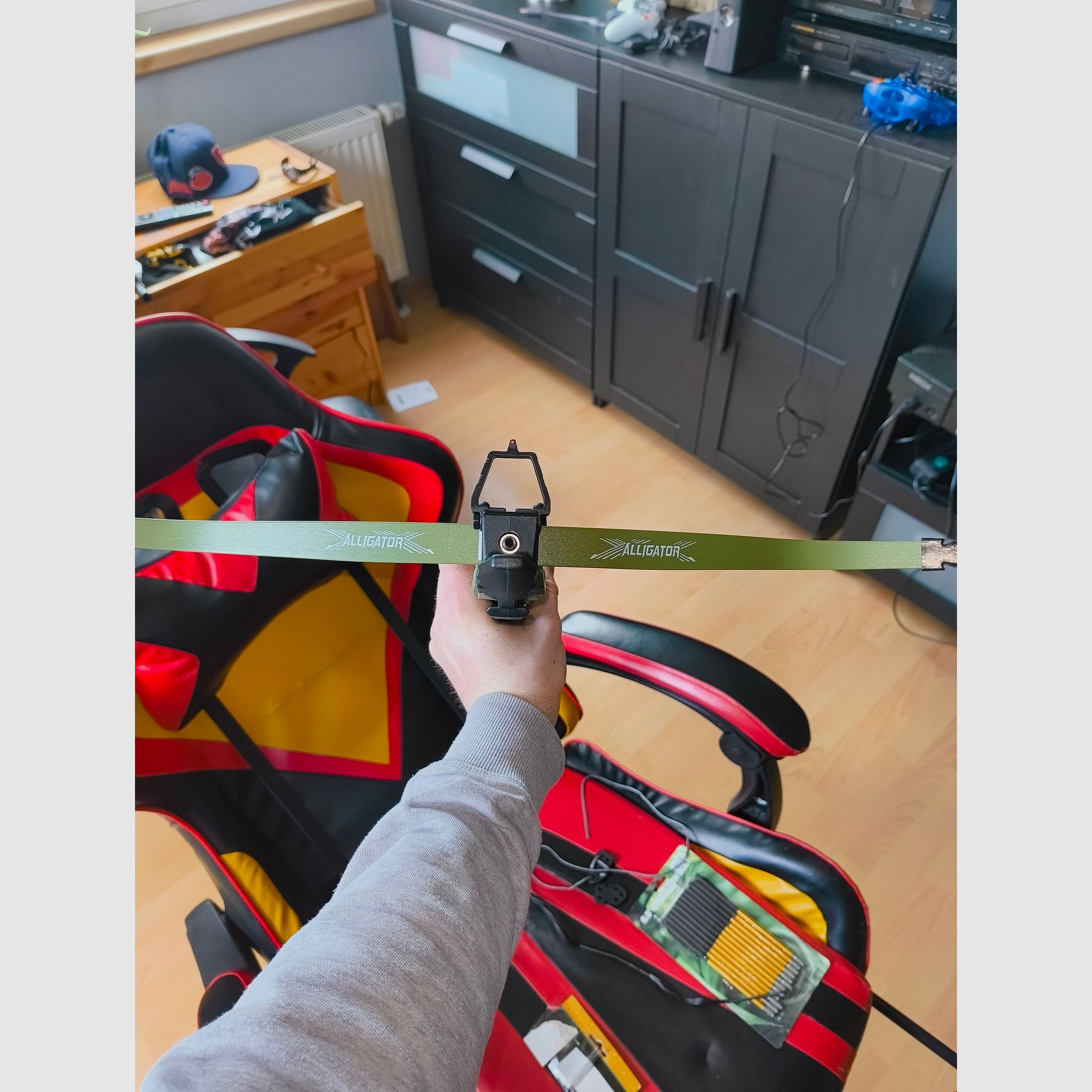 Alligator II 80 lbs Armbrust neu mit Zubehör 