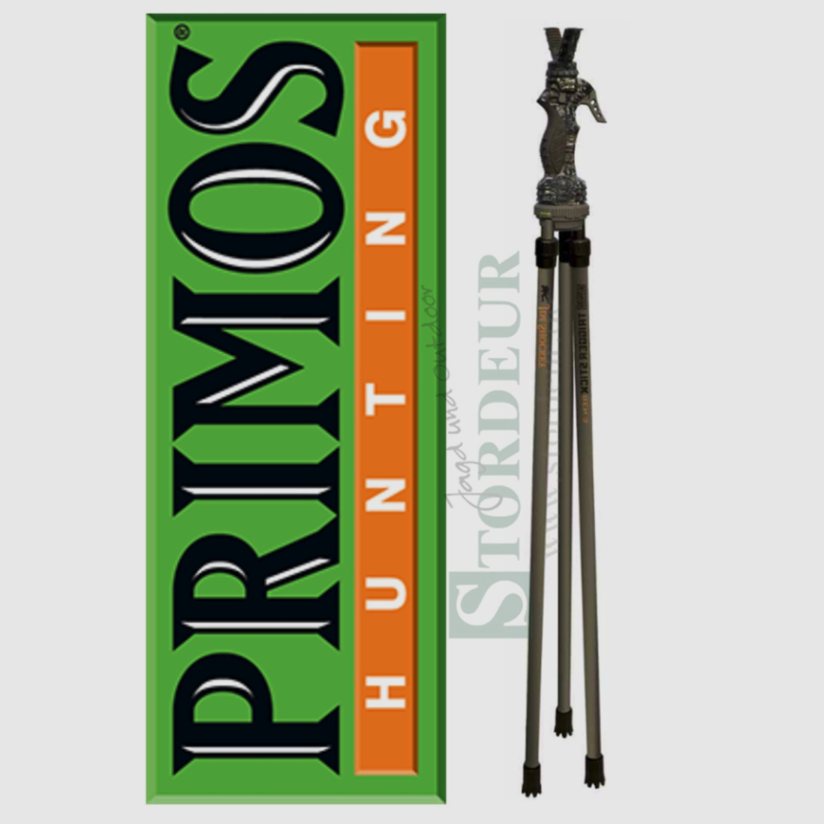 PRIMOS Bastone per tiro Trigger Stick GEN III Treppiede Lungo