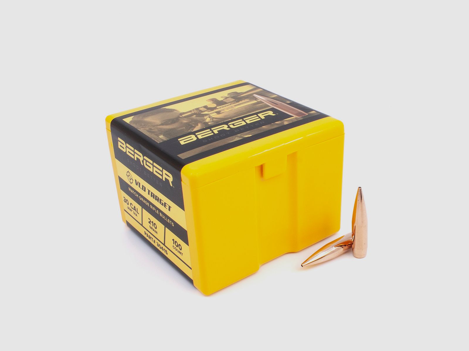 Proiettile Berger .30 VLD Target 210GR 100 Pezzi