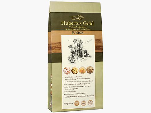 Hubertus Gold Junior Premium-Trockenvollkost