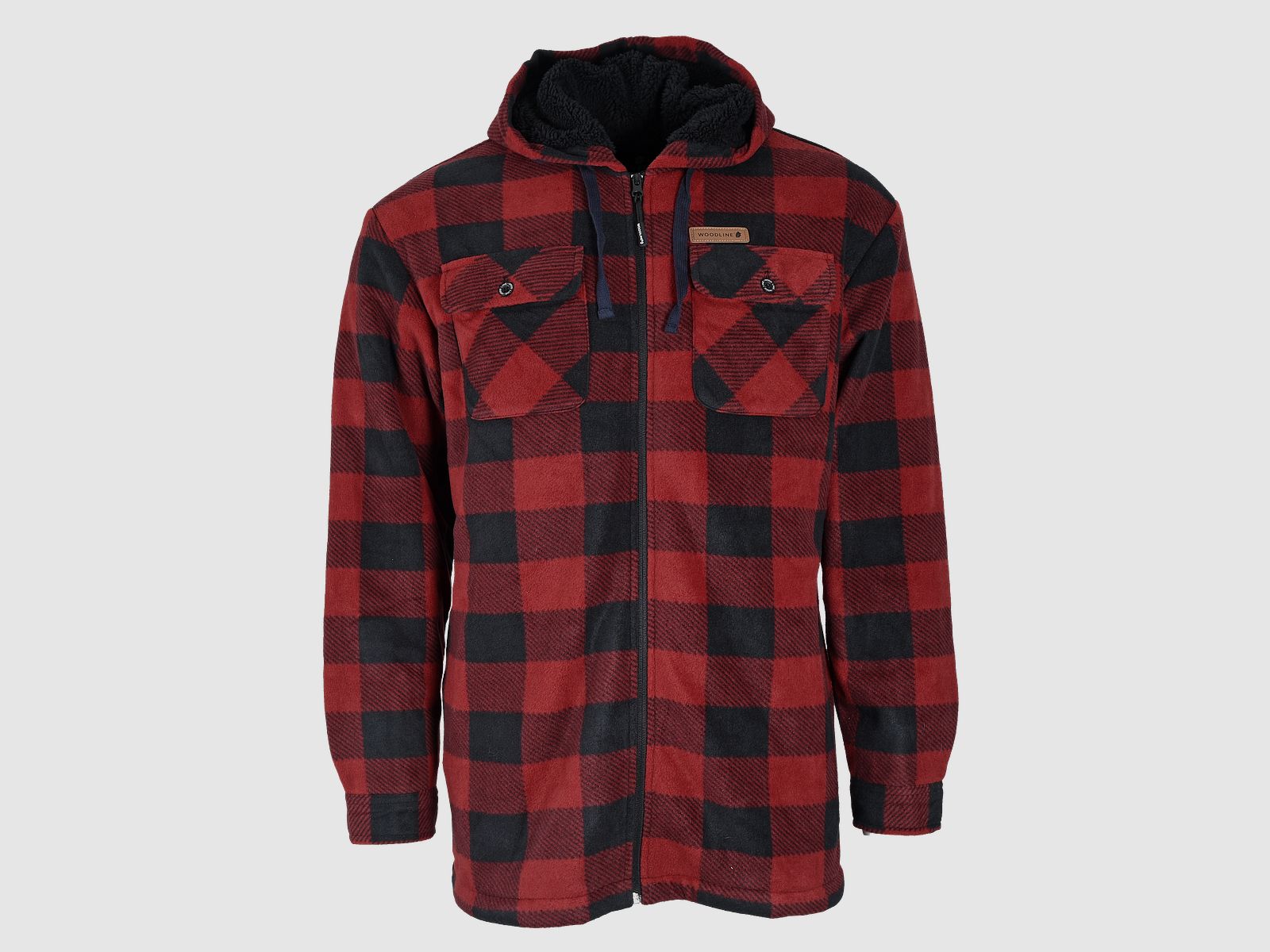 Woodline Fleecejacka Canada Red M