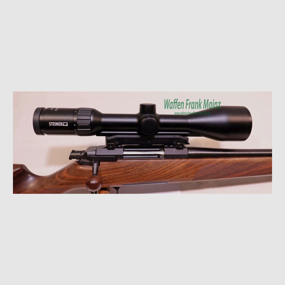 STEEL ACTION HS, wooden stock, overall length 510mm