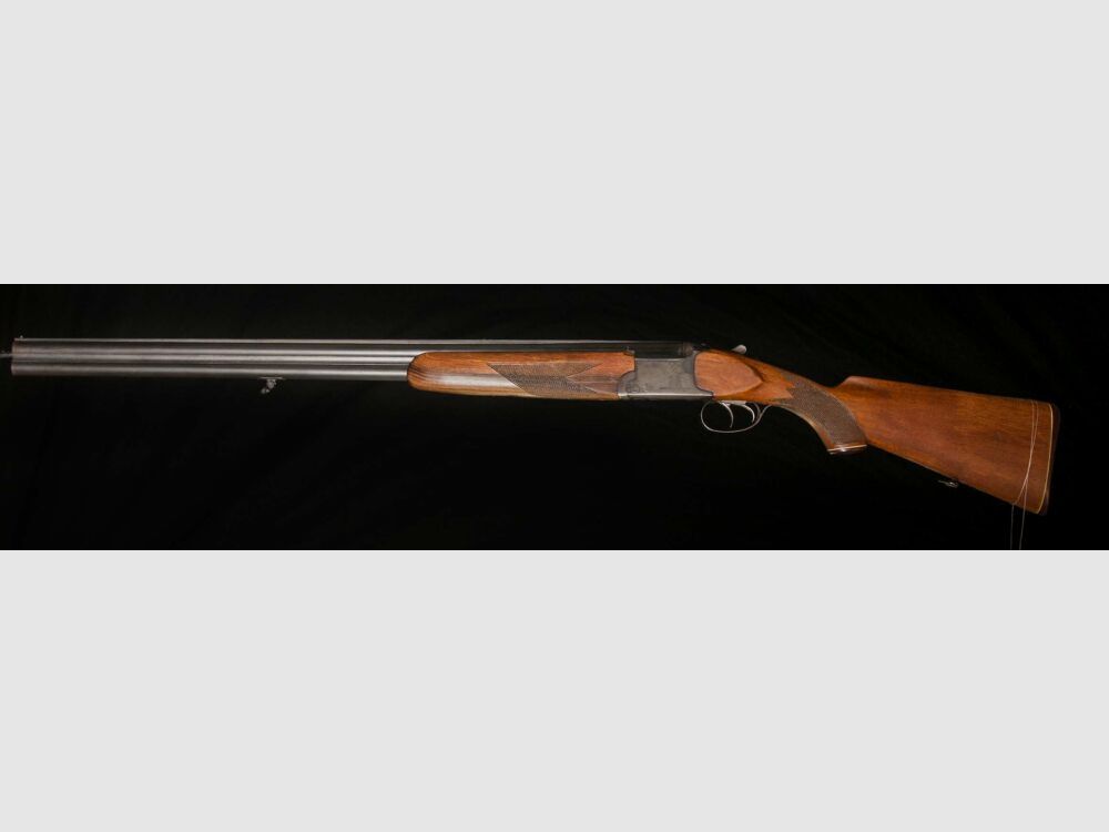 double-barreled shotgun