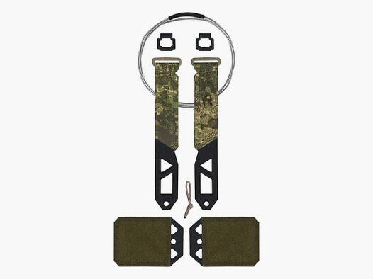 Helikon-tex – SPITFIRE CUTAWAY SYSTEM® snelafwerpsysteem – Polyethyleen – PenCott® WildWood™