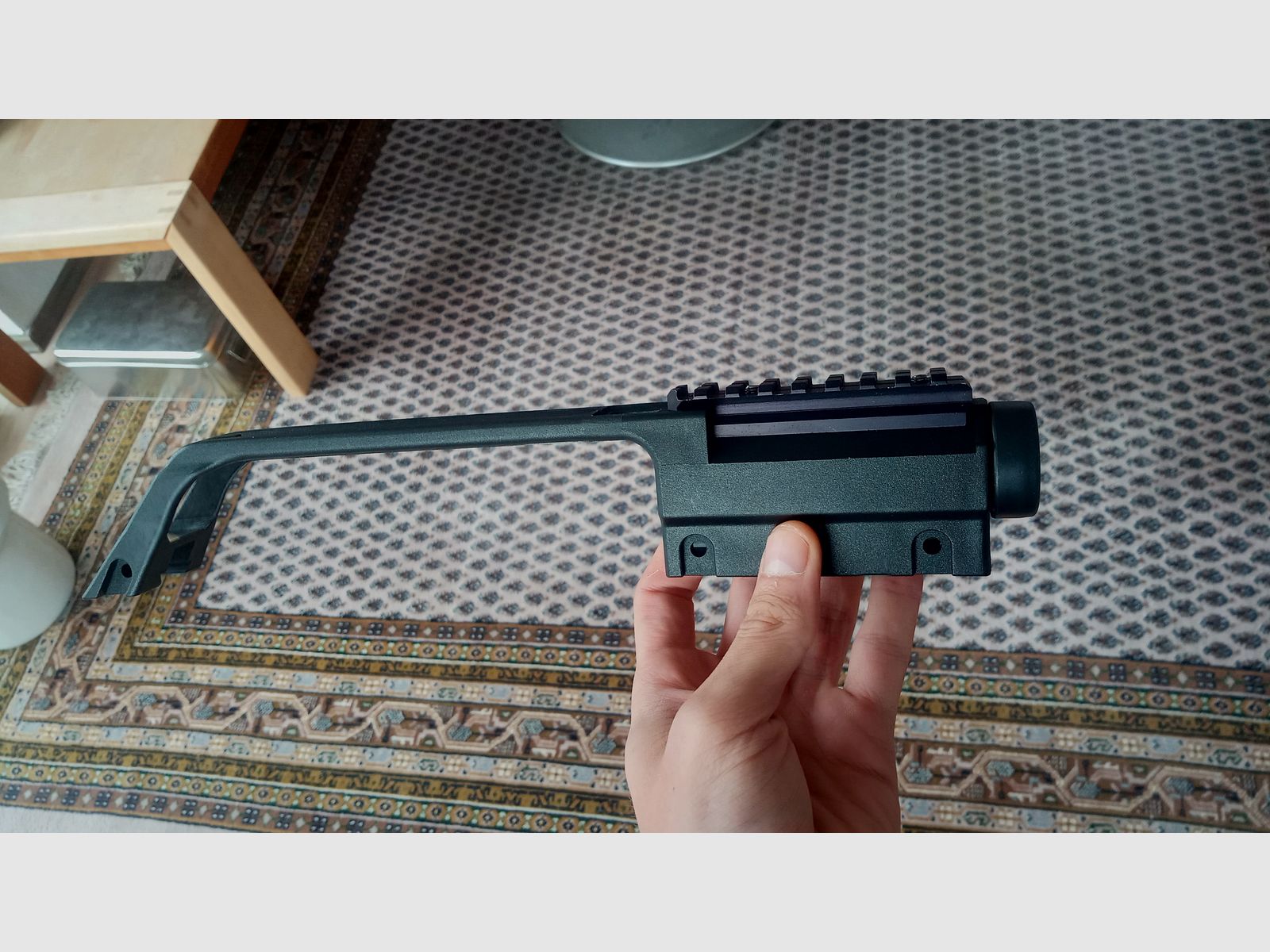 Hensoldt 3-Fach Optik Zielfernrohr Tragegriff mit Picatinny Schiene für H&K G36 HK243 und SL8 / x3 Scope Carryhandle