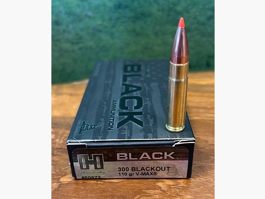 Hornady .300 Blackout Black V-Max 7.1g/110grs.