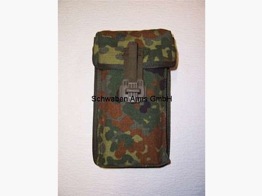 UZI - Originele Bundeswehr BW Flecktarn/Tarnfleck/Camouflage UZI magazijntassen