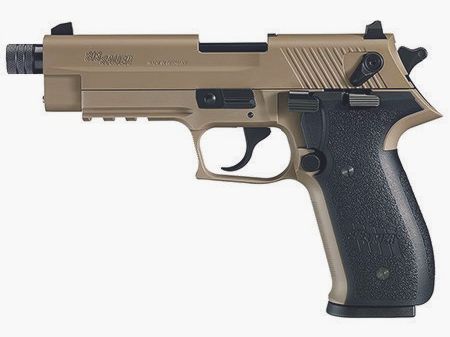 SIG-SAUER MOSQUITO TAN LAUF FILETIERT (PISTOLE KLEINER KALIBER)