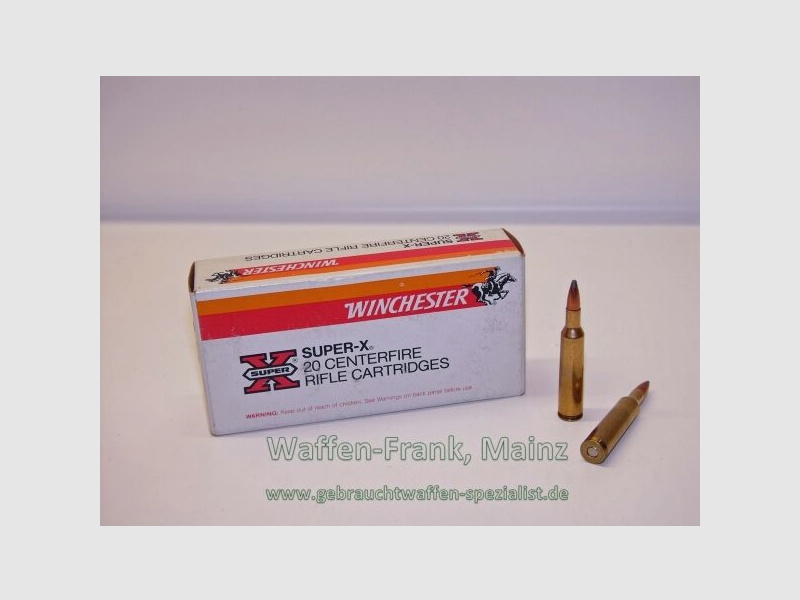 Winchester - USA 100 gr. Soft Point 6mmRem.