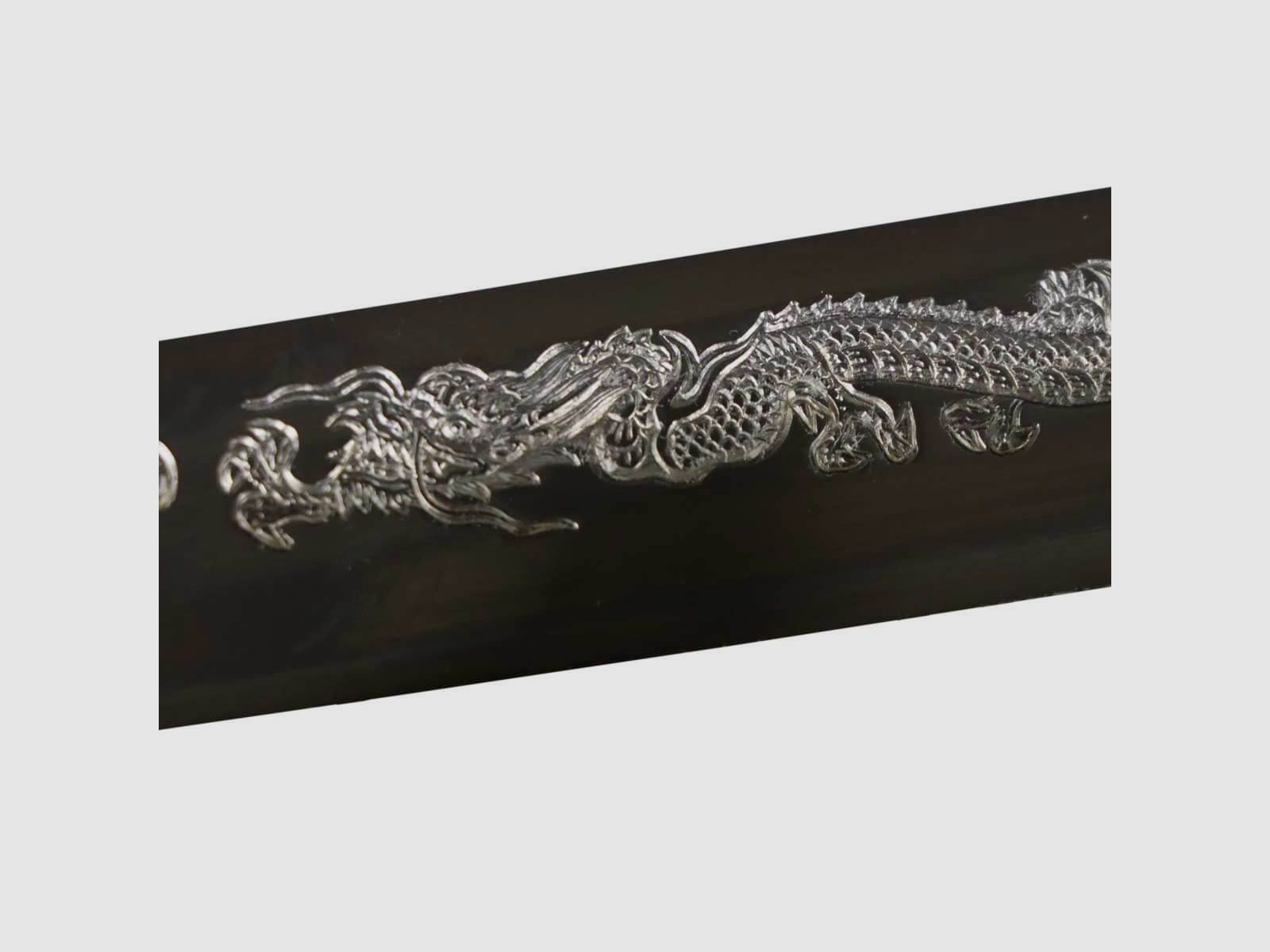 Tenryu Katana Klinge mit eingraviertem Drache