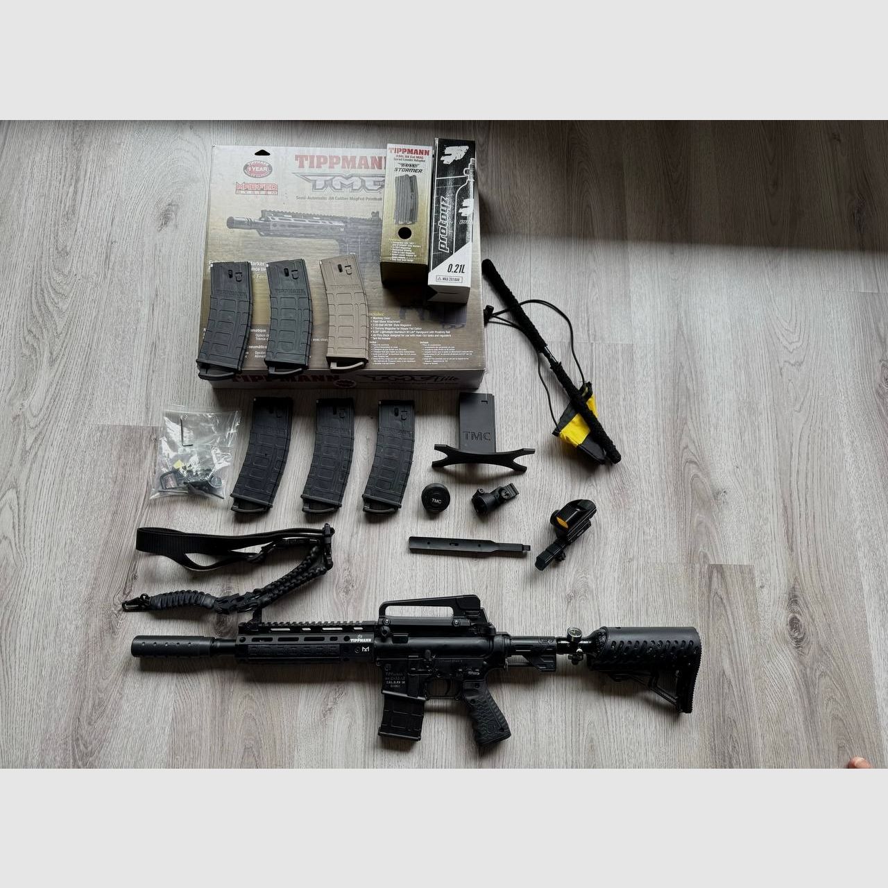 Tippmann TMC ELITE mit Zubehör 