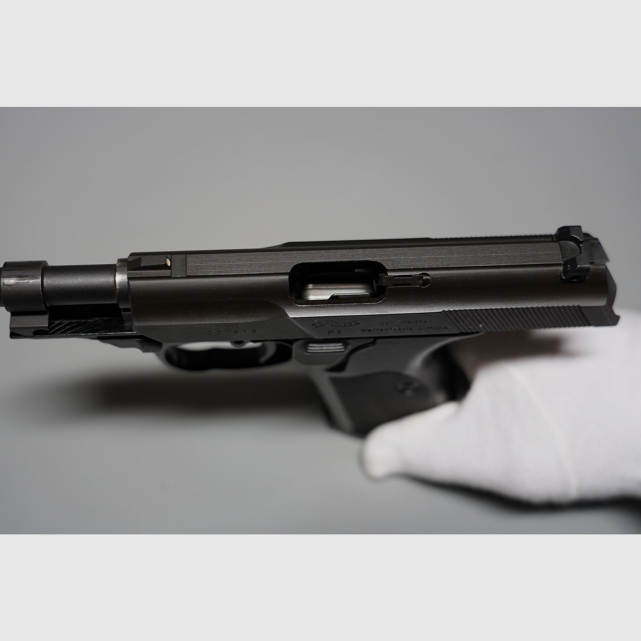 réservé ! Walther P5, pistolet, comme neuf, calibre 7.65 Para,