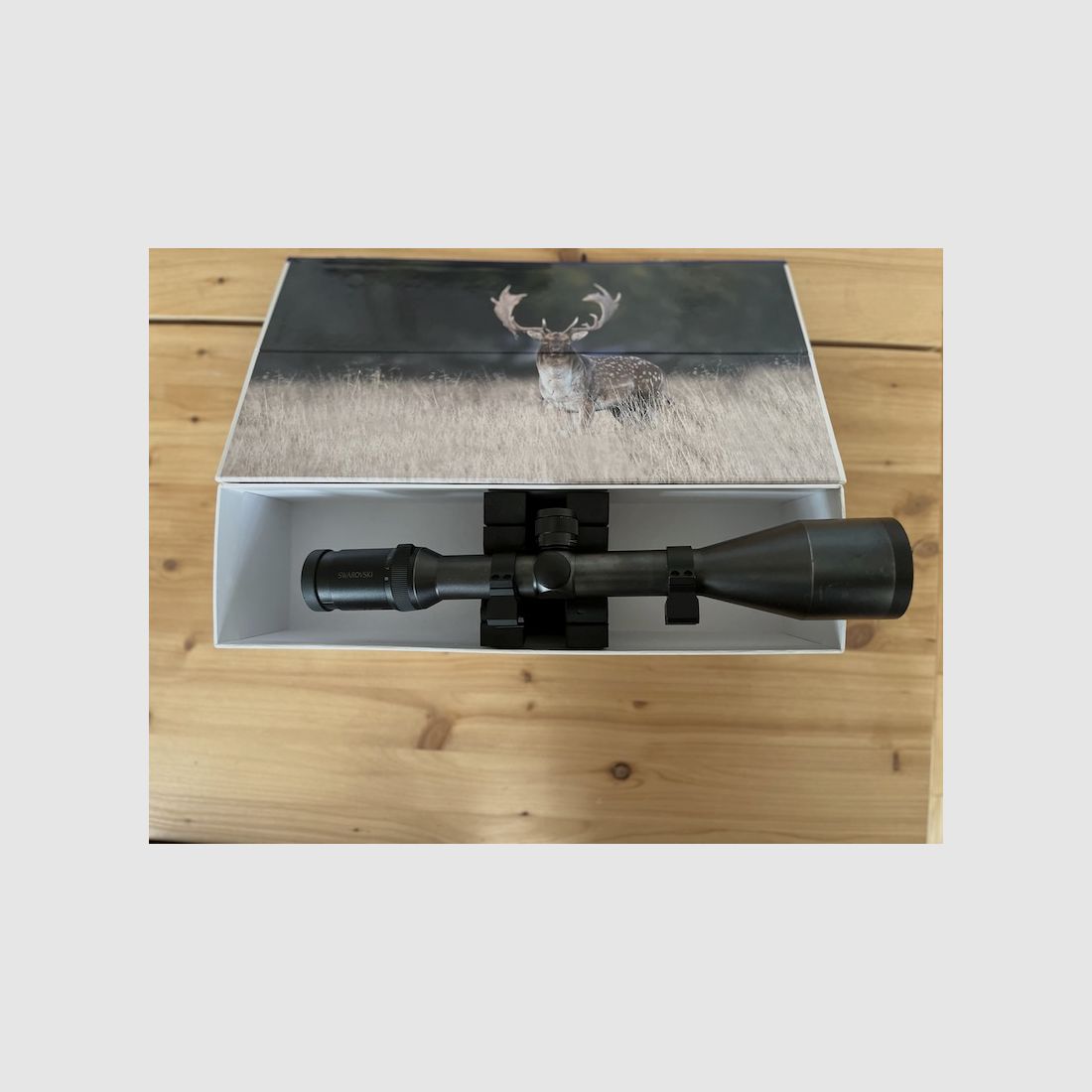 SWAROVSKI HABICHT 2,5-10x56 mit Leuchtabsehen inkl. Leupold PRW Picatinny