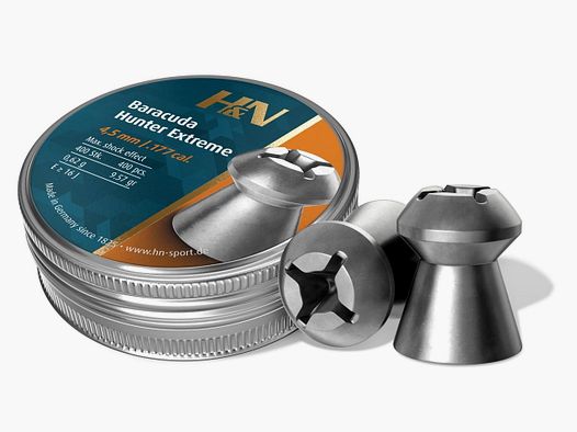 H&N Baracuda Hunter Extreme Diabolo 4,5 mm - 400 pcs.