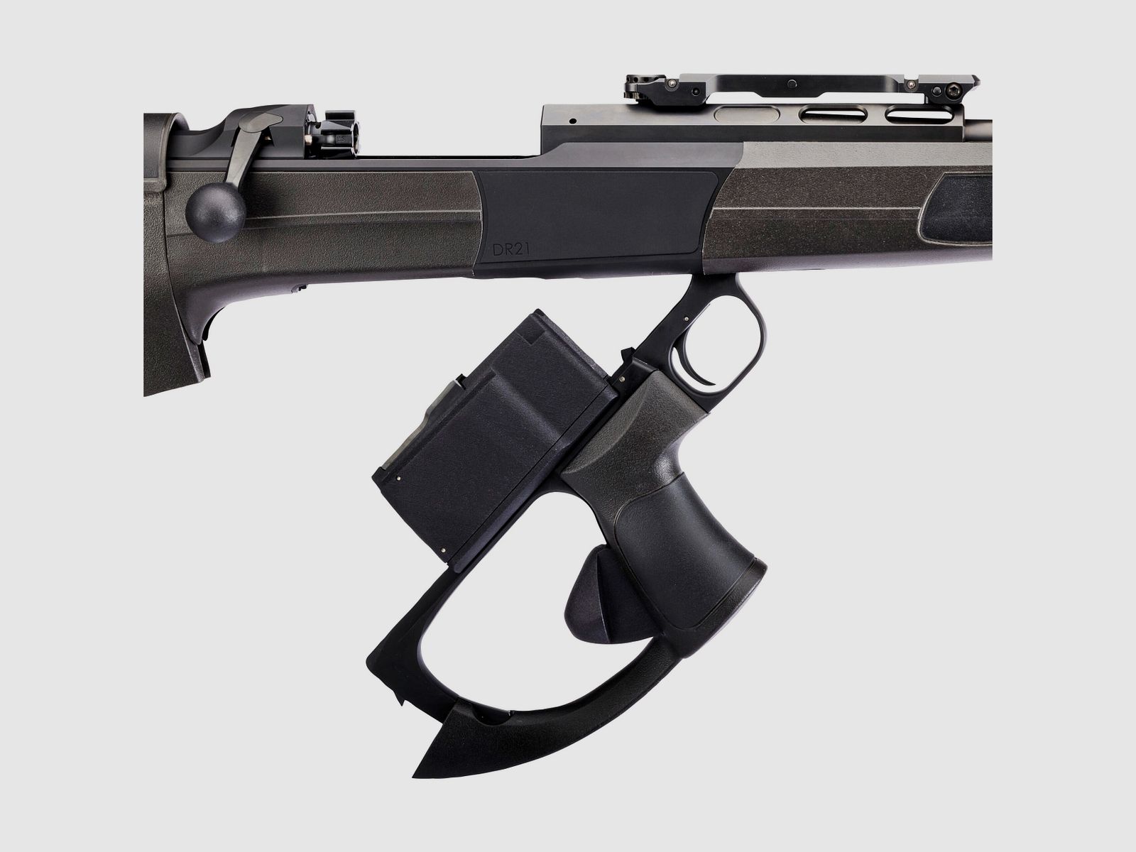 Vorführwaffe Dentler DR21 mit Grundschiene Basis .30-06 Schaft 385 mm optional mit Picatinny