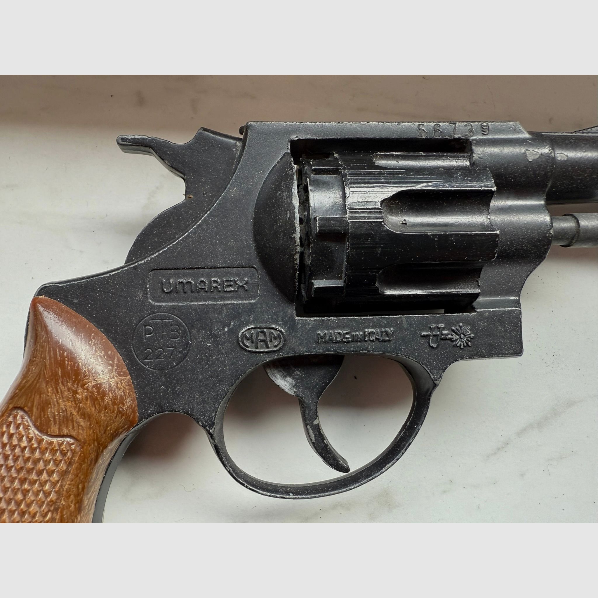 Umarex PTB 227 Mod. 777 – Schreckschussrevolver Kaliber 6 mm Flobert PI