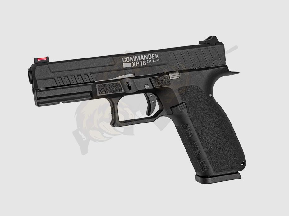 Commander XP18 Metall Slide GBB CO2 Black -F-