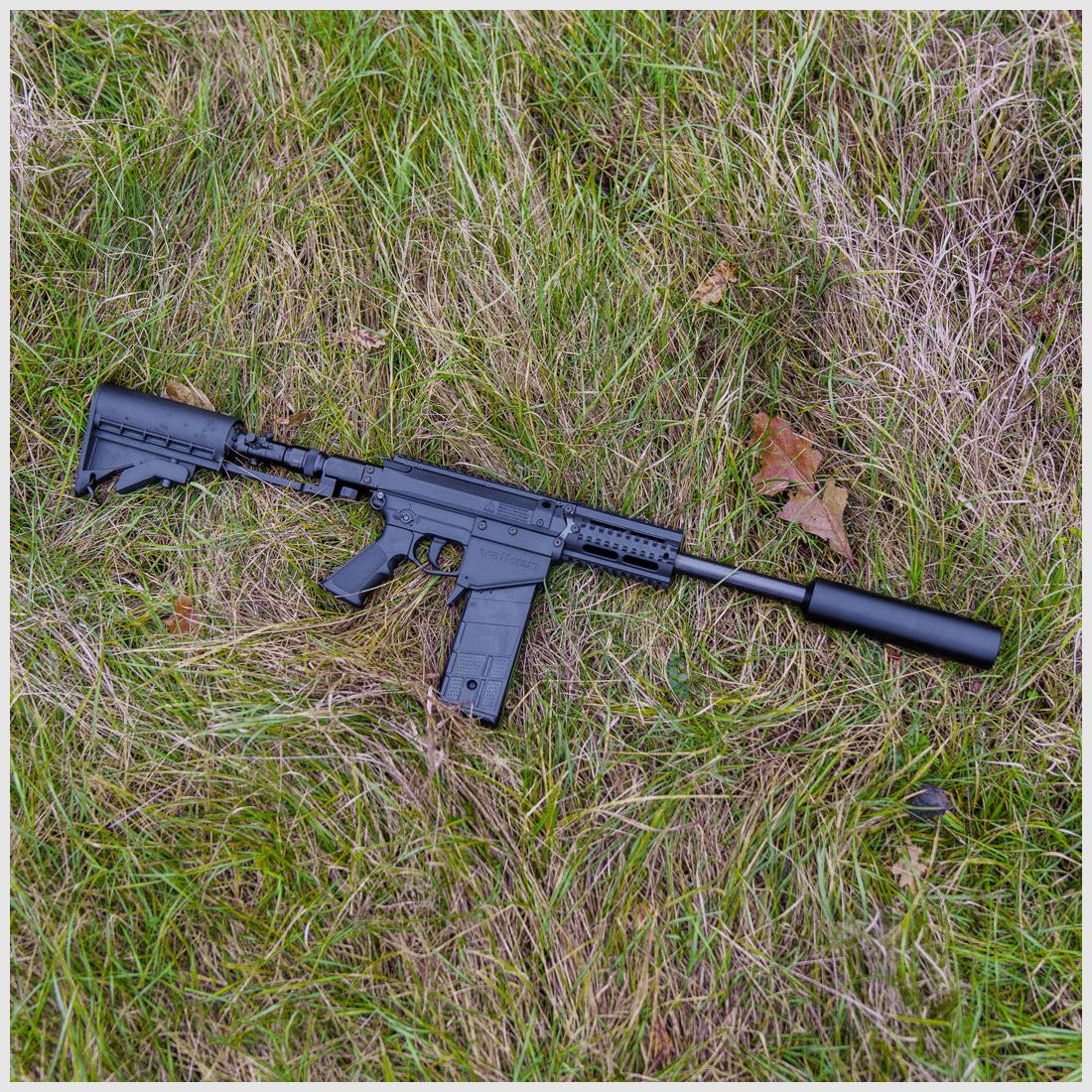 TŁUMIK Wątek 22x1,5 | CNC | CZARNY | L 20cm | FSC | FSC XP | Pistelle X-68 | IntruBuster.68
